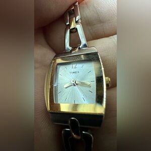 Women’s vintage 60’s gold tone Timex watch.